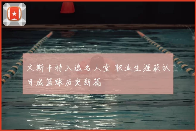 文斯卡特入选名人堂 职业生涯获认可成篮球历史新篇